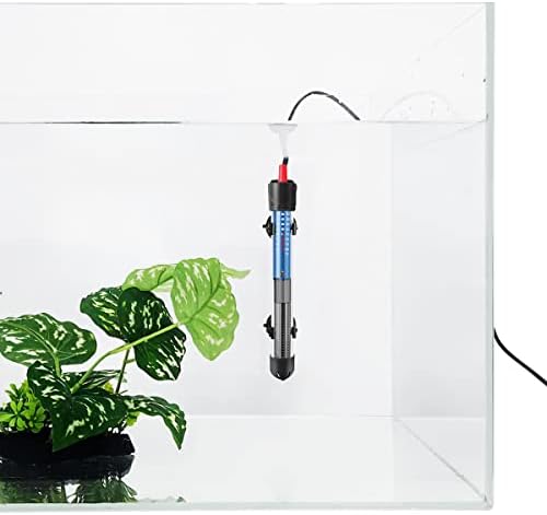 PYPABL 50W 75W 100W Aquarium Heater, Submersible Glass Heater for 15L-100Litres Fish and Turtle Tank