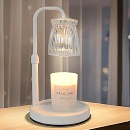 Shering Candle Warmer Lamp with Timer Dimmable, Gift Box, Gifts for Her, Birthday Gifts for Women, House Warming Gift New Home Decor, Wax Melt Warmer for Scented Jar Candles