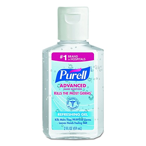 PURELL 960524 Advanced Instant Hand Sanitizer, 2oz, Squeeze Bottle (Case of 24)