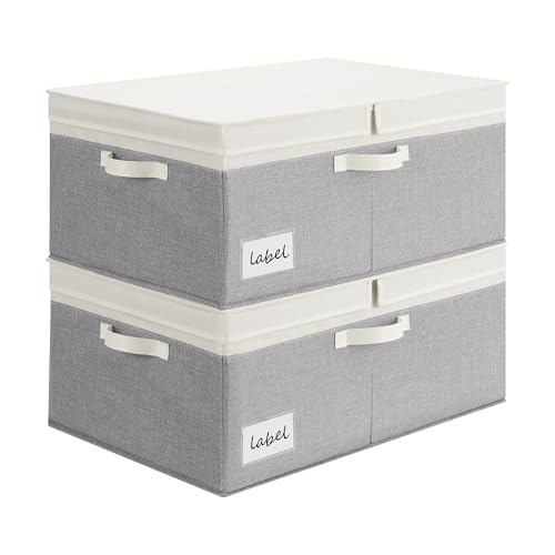 GRANNY SAYS Decorative Storage Boxes with Lid, Large Storage Bins