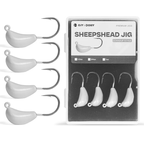 OJYDOIIIY Standup Sheepshead Jigs
