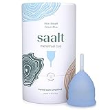 Natural y segura: fabricada en EE. UU. con silicona 100 % de grado médico, la Saalt Cup es un asequible producto de higiene femenina de calidad prémium. Nuestra fórmula homologada por la FDA y sin componentes químicos es naturalmente hipoalergénica, no tóxica y sin BPA ni látex. A diferencia de los tampones, mantiene el pH exclusivo de la piel y nunca se desborda, no deja residuos de fibras ni provoca microdesgarros ni riesgo de infección ni SST.
