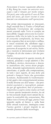 Sex. La Più Grande Storia Del Sesso Mai Scritta Dai Procarioti Ai Robot - 3