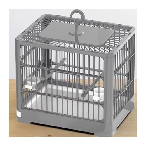 LICONG-2020 Vogelkäfig Grau