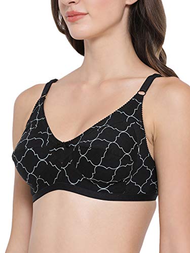 Image of Clovia Women's Pack of 3 Cotton Non-Padded Non-Wired Bra- (Colors and Prints May Vary)