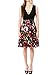 JayJay Women Vintage Casual Aztec Print Wrap Stretchy Sleeveless Midi Dress