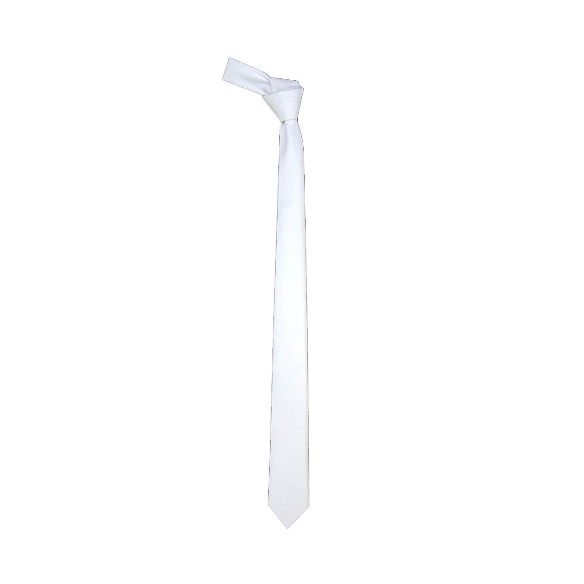 Wickedfun Men's White Tie Wickedfun® Adult Gangster White Hat Tie Braces Set Felt Trilby Al Capone Mafia 1920S Fancy Dress Party Accessories (White Tie)