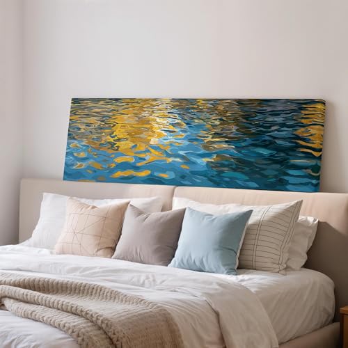Toile effet vague pour grands murs vides | Impression panoramique - 2