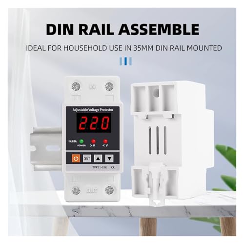 Relais Rail DIN 40A de protection pour sécuriser l'électricité de votre maison - 4
