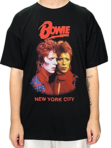 David Bowie Homme Bowie NYC T-Shirt Noir