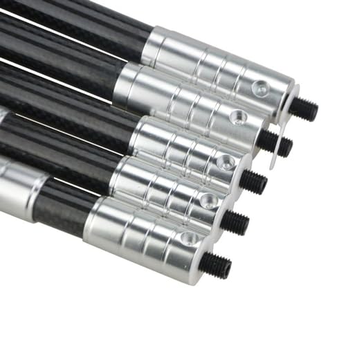 SHARROW Archery Carbon Bow Stabilizer Rod 4" 5" 6" Extender Balance Bar Side Rod 10" 12" 15" Damping Rods Shock Absorber Hunting Accessories (4") - Image 5
