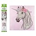 Leisure Arts 49298 DAK Diamond Art Kit 12x12" Intermediate Unicorn, None