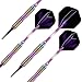 Soft tip Darts Set 20 Gram Rainbow Brass Barrel Darts Plastic Tip with Purple Aluminum Shafts 50 Rubber o-Ring 6 Pattern Flights 50 Replacement Soft Tips for Electronic Dartboard