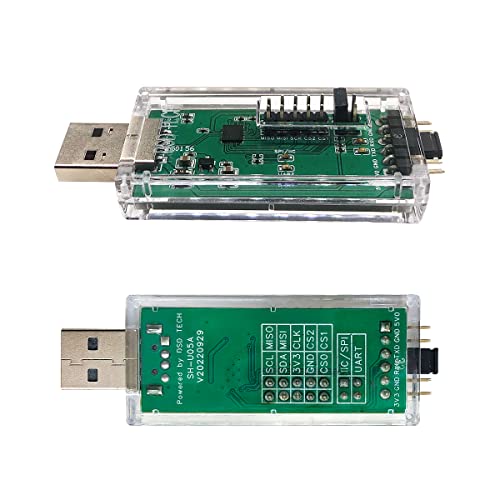 DSD TECH SH-U05A Adaptador USB a SPI IIC I2C UART 3-IN-1