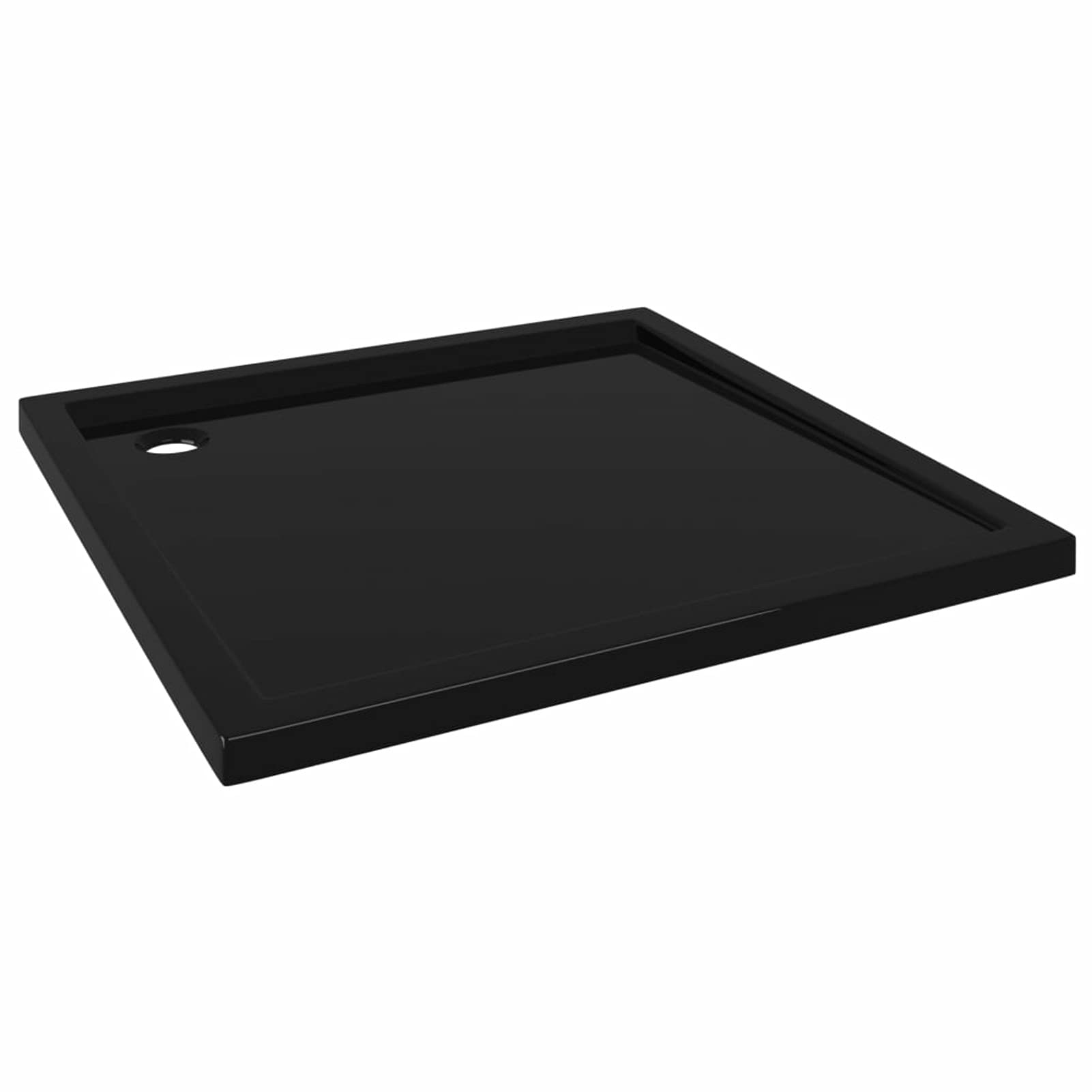 Plato de Ducha Cuadrado de ABS Negro 90x90 cm Platos De Ducha Y Mamparas Plato Duchas
