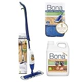 bona spray Pack enthält: Bona Spray Mop für geölte Holzböden, 2.5l Refill & Extra blau Reinigung Pad