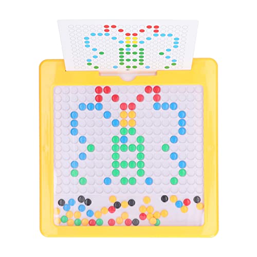 Prancha de desenho magnética jogo divertido desenho educacional brinquedo de arte de pontos magnétic