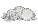 ✅ DESIGN RELIÉ À LA NATURE : Décor opulent avec une disposition complète de motifs de oiseaux, roses et ornements.