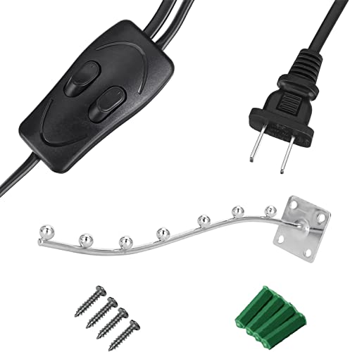 Lampe murale extérieure salon de coiffure LED rotative IP54 - 2
