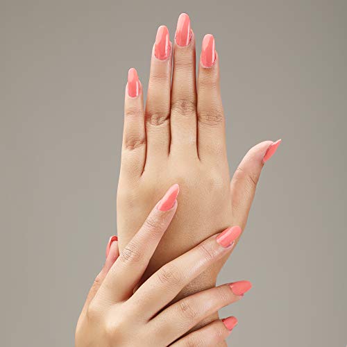 Image of Peach Professional Nail Polish | Long Lasting, Quick Dry, Chip Resistant, High Shine Nail Paint | Smooth & Easy Application, Vibrant Trendy Shades for Women & Girls Party Daily Use 15ml
