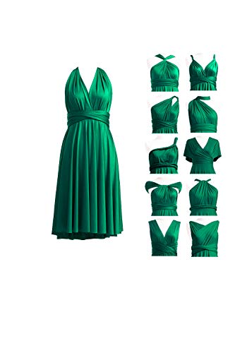 72styles Convertible Bridesmaid Dresses Short Infinity Dresses Styles Grey Multiway Transformer...