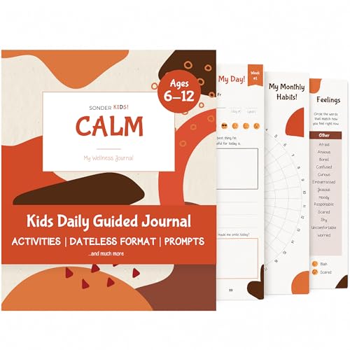 Journal pour enfant Calm Silk & Sonder carnet haut de gamme