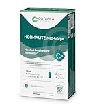Codifra - Normalite Nez-Gorge, Complément Alimentaire Confort Respiratoire, Immunité, Toux et Fatigue - Thym, Bêta-Glucanes, Vitamines B6, D3 - Fabrication Française, Origine Végétale - 14 Gélules
