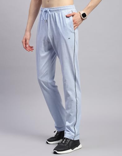 Image of Monte Carlo Mens Solid Polo Neck Half Sleeve Regular Fit Lower Set (224065854)