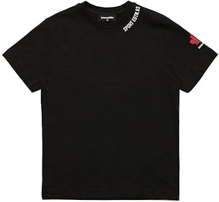 Dsquared2 - T-Shirt Uomo Nera Live Hard Since 1964 Dsquared