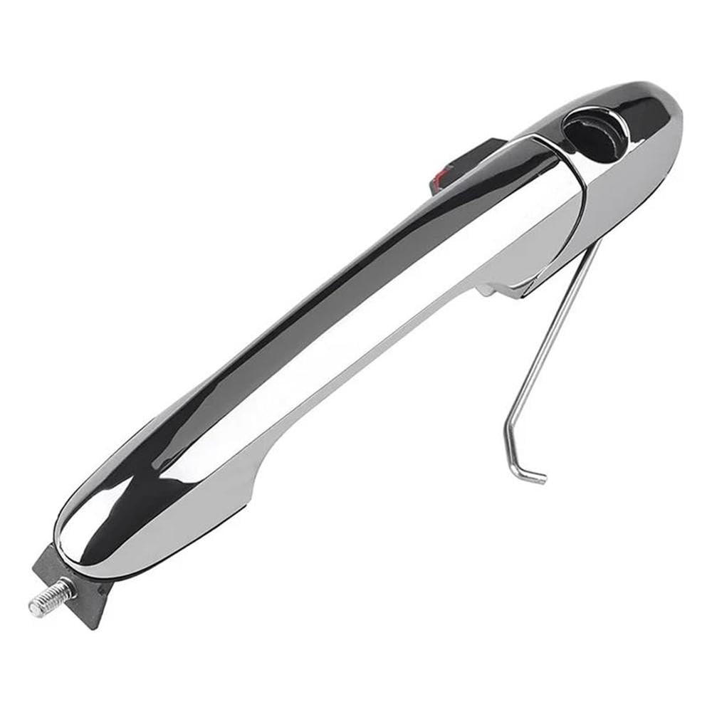 SXQPOCAR Car Exterior Door Handle 68069943AC for Fiat 500 2012-2019 Outside Handle Chrome Left Driver Side Car Accessories Replacement Parts