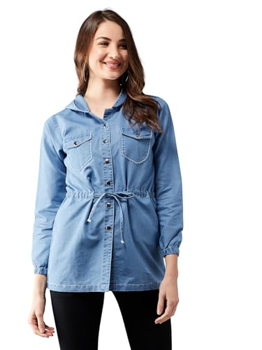 Veste pour femme idéale pour le quotidien en ville à col montant