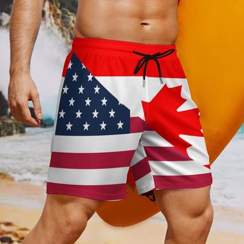 Pantalones cortos de playa cómodos para nadar y caminar con bolsillos 3