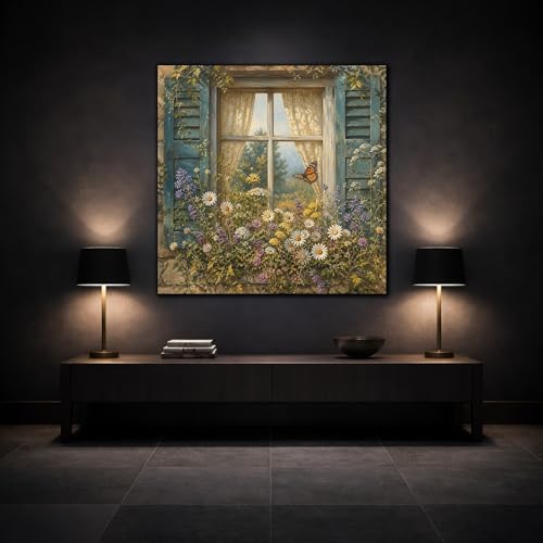 Impression sur toile fleurs de 3 cm d'épaisseur avec finitions haut de gamme