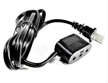 ID: 122. New Generic Single Lead Power Cord, Compatible w/Singer 201, 206, 301, 306, 319, 401 +, 27, 15-91, 15-88 Sewing Machine Foot Controller