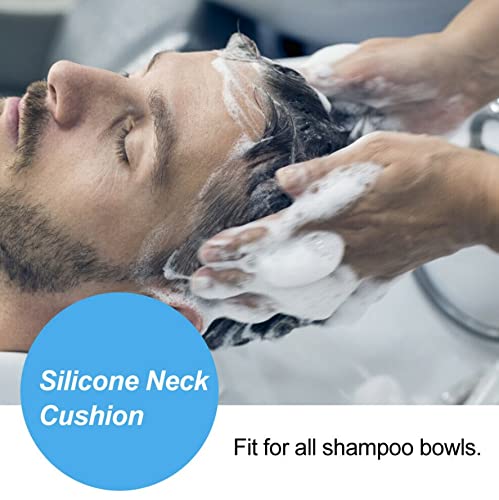 Coussin Repose-nuque Silicone Pour Bac Shampoing - Antidérapant, Confortable, Détachable Et Lavable, Pour Salon Ou Maison