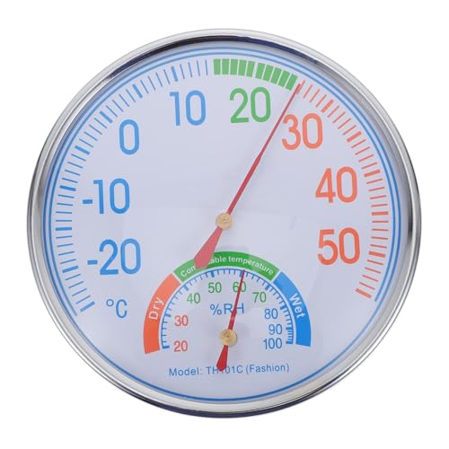 Kisangel Higrómetro Doméstico Para Sauna Medidor De Temperatura y Humedad Con Soporte Para Control De Clima Saunas y Exteriores