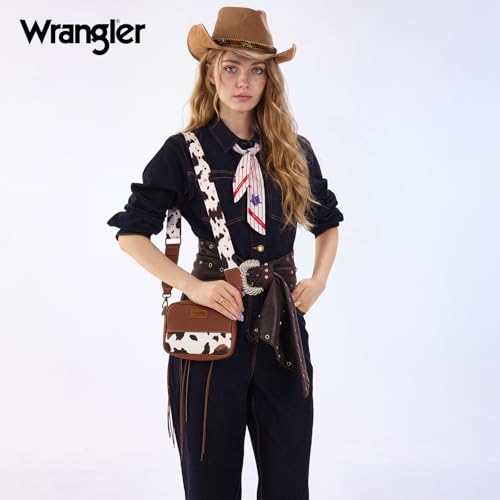 Image of Wrangler Small Crossbody Bags for Women Aztec Mini Purses with Guitar Strap | with Guitar Strap