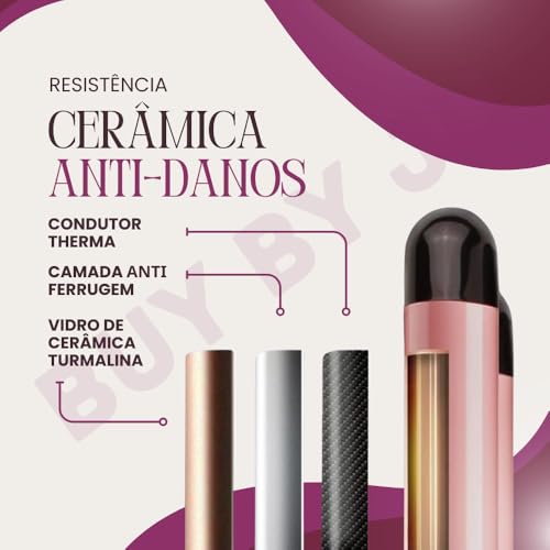 Triondas Modelador de Cachos Profissional Penteado Ondas Perfeitas Cacheador Ondulador Cachos Sereia
