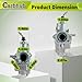 Carbhub YFB250 Carburetor for Yamaha Timberwolf 250 YFB250 YFB250FW Carb 1992 1993 1994 1995 1996 1997 1998 1999 2000, Yamaha Timberwolf 250 YFB250 Carburetor