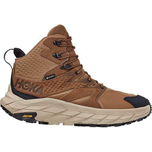 HOKA ONE ONE Herren Anacapa Mid GTX Trekking Shoes, Otter/Black, 44 EU