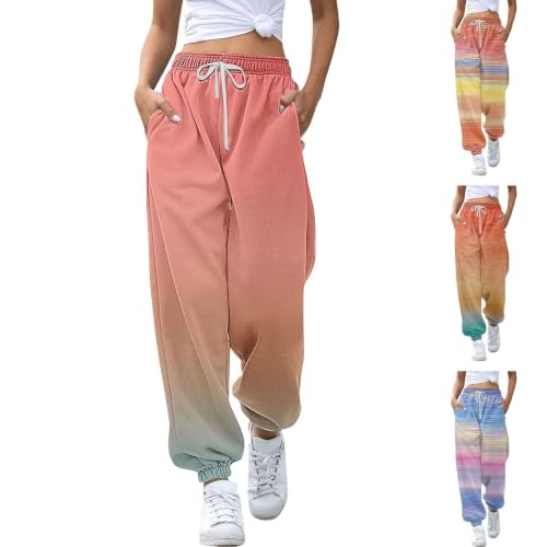 Baggy Plus Size Sweatpants For Women Pull On Lightweight Oversized Joggers - image 1