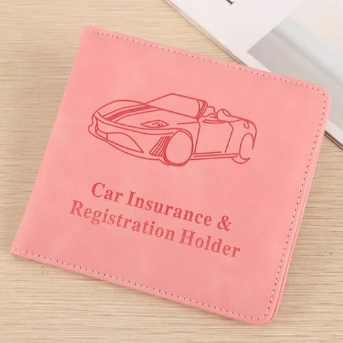 Carpeta simulada para documentos rosa
