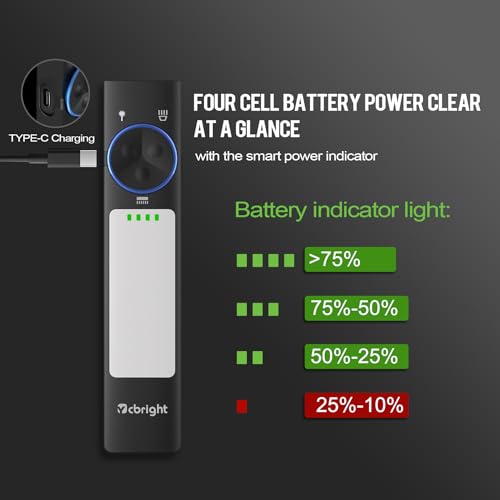 Ycbright YC8001 Rechargeable Flat Flashlight,1000 High Lumens Edc Flashlight And Red Beam Dual Light Source Led Lights Combo,Buzzer,Suitable thumb #4