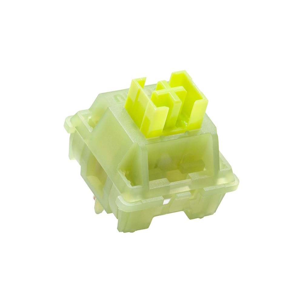 Honey Peach / Lime Switch V3, 5Pin Pre-Lubed Silent Linear / Tactile Switch for Mechanical Keyboard ( Color : Tactile Lime , Size : 110PCS )