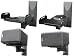 DRALL INSTRUMENTS Soporte de Altavoz de 2 Piezas Montaje de Pared para...