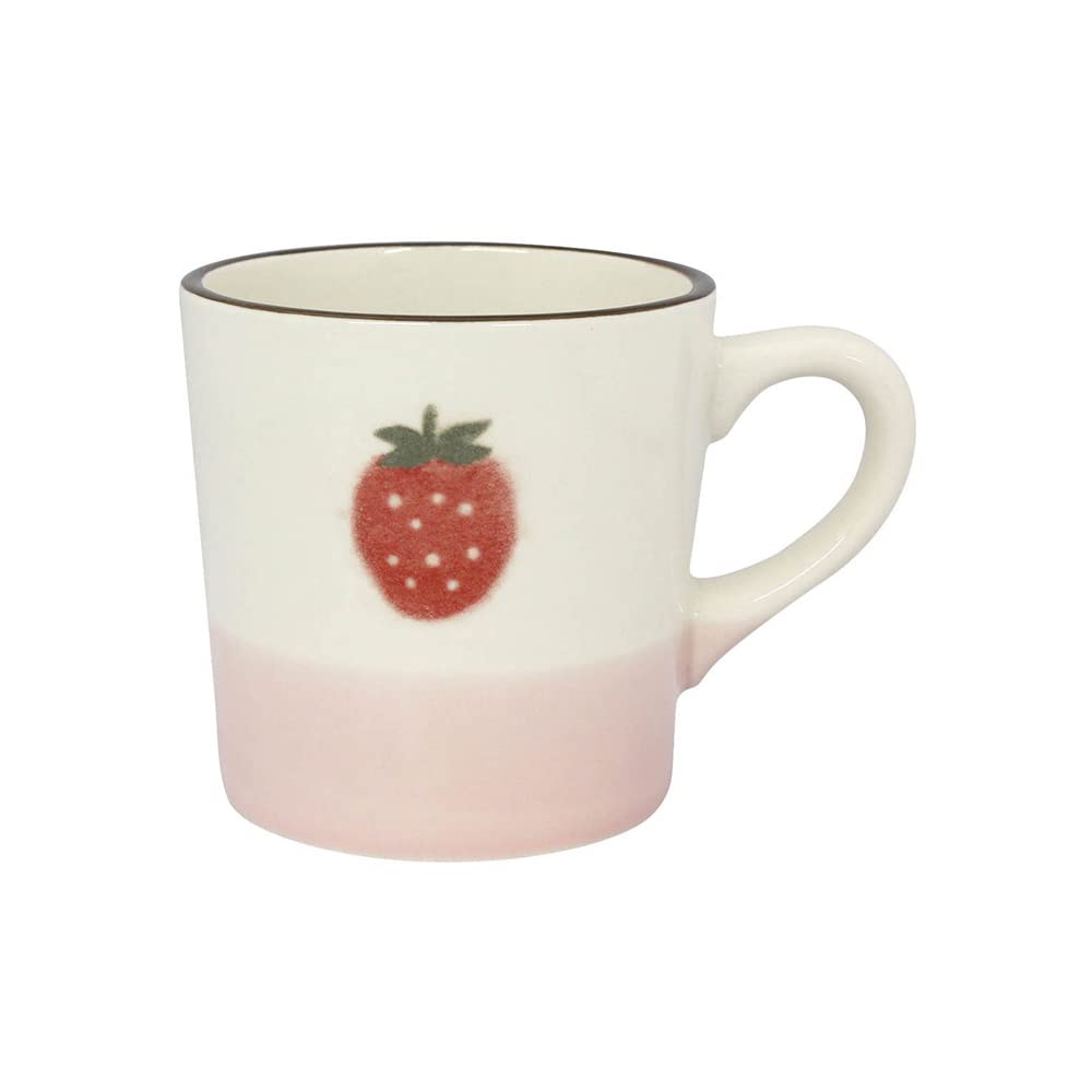 Izawa Corporation A Cup of Happiness. Minori Mug, Strawberry, Size