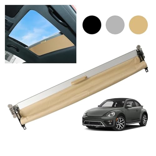 Protection solaire toit ouvrant pour Beetle rideau enrouleur thermique - 2