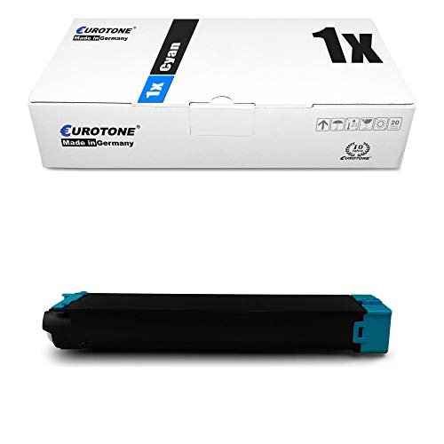 Toner Sharp MXC38GTC Cyan par Eurotone pour imprimantes Sharp MX-C310 C311 C312 C380 C381 C400 C401