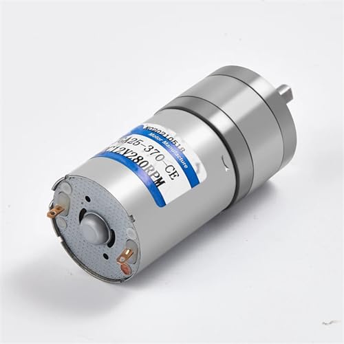 Moteur à engrenages CC JGA25-370 24V 280rpm à couple élevé pour robotique - 2