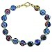 Produktbild Glass Of Venice Murano Mosaik Armband - Transparent Blau